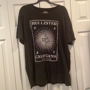 holister california oversized t-shirt